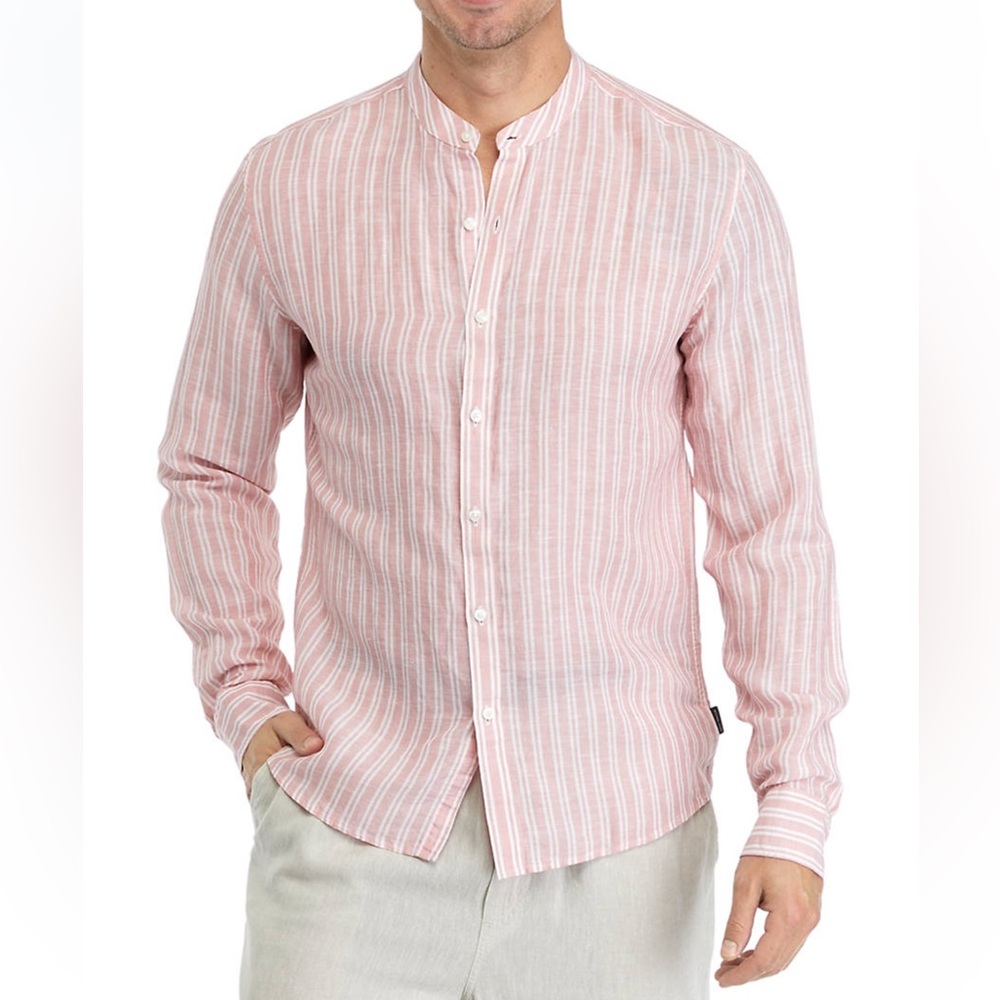 Michael Kors Men’s Linen Shirt XL – Classic, Lightweight & Stylish